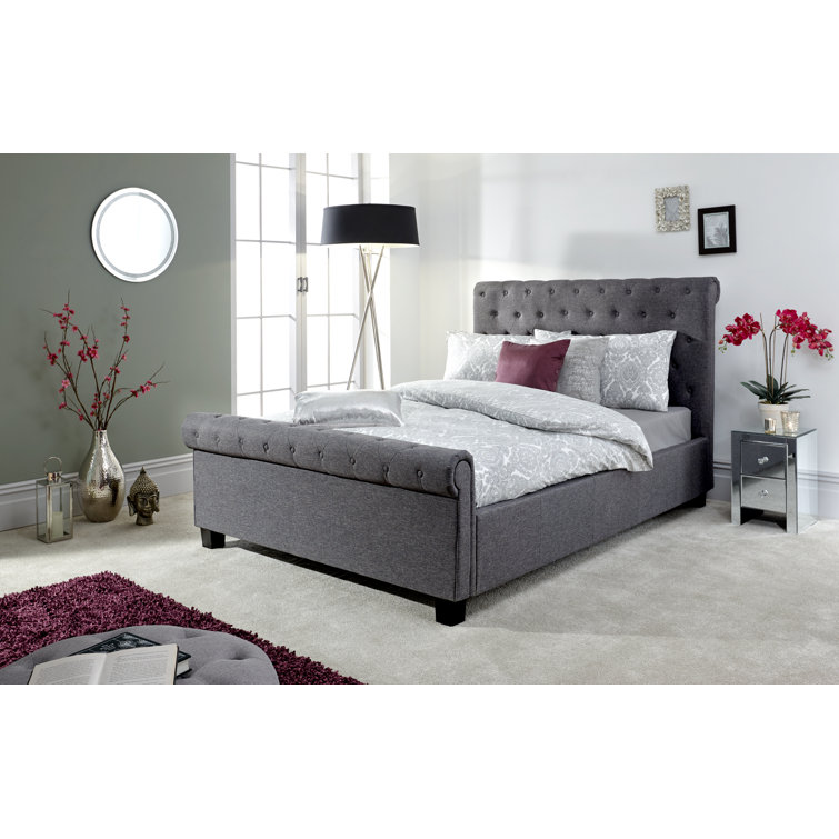 Three Posts Arley Upholstered Ottoman Bed & Reviews Wayfair.co.uk